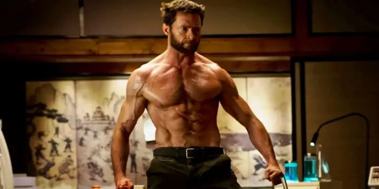 Hugh Jackman in the Wolverine