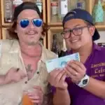 Ralf ZoiloKiller BartenderMega - Johnny Depp and a bartender in the Bahamas on Aug. 28, 2024